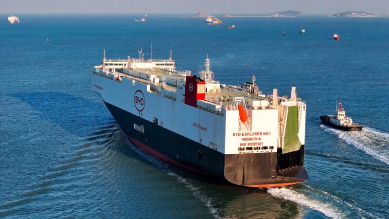 BYD imports for carbon credits